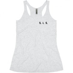 Ladies Slim Fit Super Soft Racerback Triblend Tank