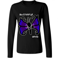 Ladies Relaxed Fit Basic Long Sleeve Tee