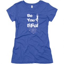 Ladies Slim Fit Super Soft Triblend Tee