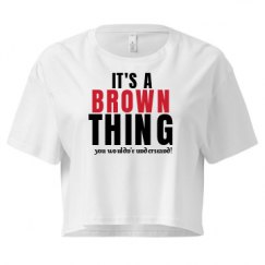 Ladies Festival Cali Crop Top Tee