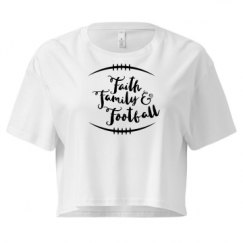 Ladies Festival Cali Crop Top Tee