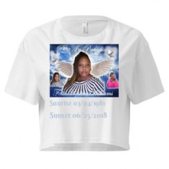 Ladies Festival Cali Crop Top Tee