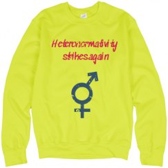 Unisex Neon Crewneck Sweatshirt