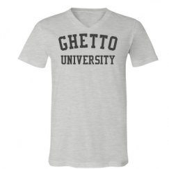 Unisex V-Neck Jersey Tee