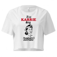 Ladies Festival Cali Crop Top Tee