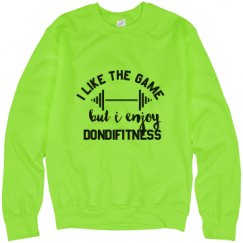 Unisex Neon Crewneck Sweatshirt