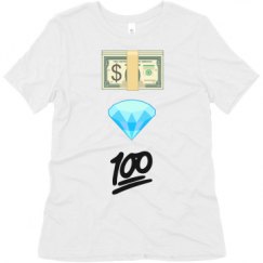 Ladies Relaxed Fit Super Soft Triblend Tee