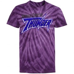 YOUTH TIE DYE LOGO TEE