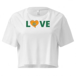 Ladies Festival Cali Crop Top Tee