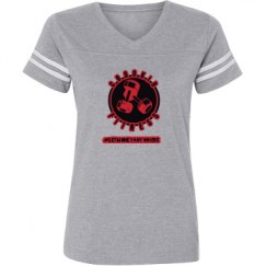 Ladies Relaxed Fit Vintage Sports Tee