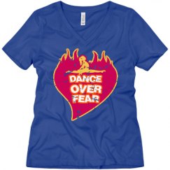Ladies Relaxed Fit V-Neck Tee
