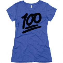 Ladies Slim Fit Super Soft Triblend Tee
