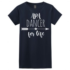 Ladies APA Dancer for Life Slim Fit T