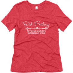 Ladies Relaxed Fit Super Soft Triblend Tee