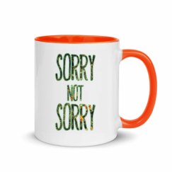 11oz Ceramic Mug with Color Inside