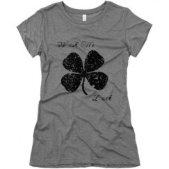 Ladies Slim Fit Super Soft Triblend Tee