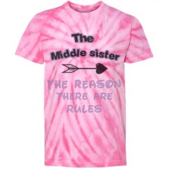 Youth Tie-Dye Cyclone Pinwheel Tee