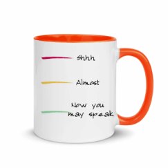 11oz Ceramic Mug with Color Inside