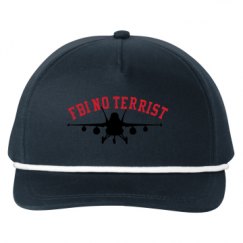 Snapback Five-Panel Rope Hat