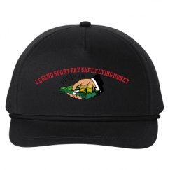 Snapback Five-Panel Rope Hat