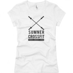 Ladies Slim Fit Basic Promo Jersey Tee