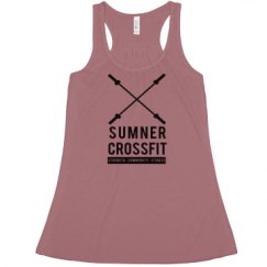 Ladies Flowy Racerback Tank
