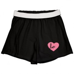 Slim Fit Cheer Shorts