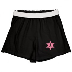 Slim Fit Cheer Shorts