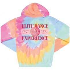 Unisex Tie-Dye Fleece Hoodie