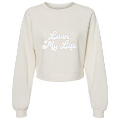 Women's Raglan Pullover Fleece