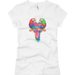 Ladies Slim Fit Basic Promo Jersey Tee