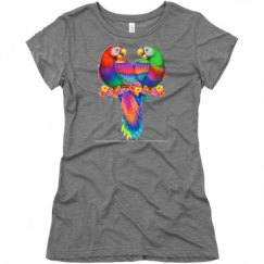 Ladies Slim Fit Super Soft Triblend Tee