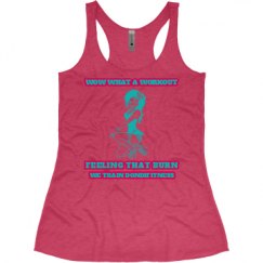 Ladies Slim Fit Super Soft Racerback Triblend Tank