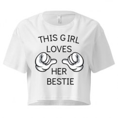 Ladies Festival Cali Crop Top Tee