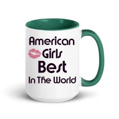 15oz Ceramic Mug with Color Inside