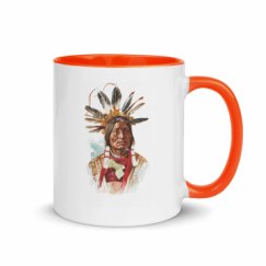 11oz Ceramic Mug with Color Inside
