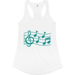 Ladies Slim Fit Racerback Tank Top