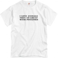 I love animals