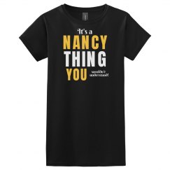 It's a Nancy thing