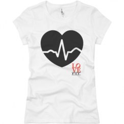 Ladies Slim Fit Basic Promo Jersey Tee
