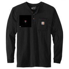 Unisex Carhartt Long Sleeve Henley Tee 