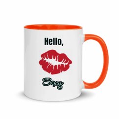 11oz Ceramic Mug with Color Inside