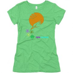Ladies Slim Fit Super Soft Triblend Tee