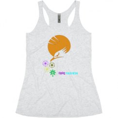 Ladies Slim Fit Super Soft Racerback Triblend Tank