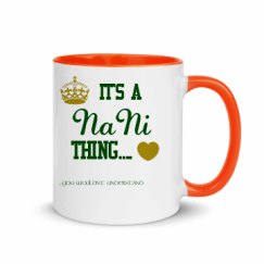 11oz Ceramic Mug with Color Inside