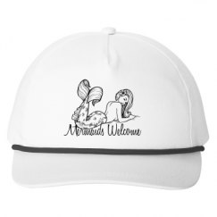 Snapback Five-Panel Rope Hat