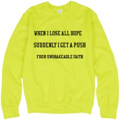Unisex Neon Crewneck Sweatshirt