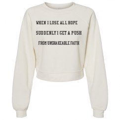 Women's Raglan Pullover Fleece