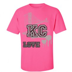 Unisex Ultra Cotton Safety Neon Crewneck Tee