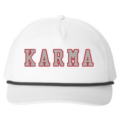 Snapback Five-Panel Rope Hat